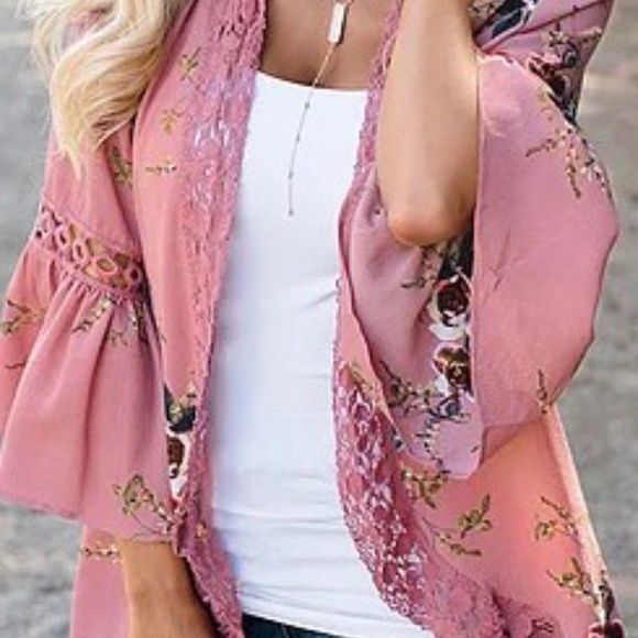 Chiffon open Front Cardigan Size Medium - Picture 1 of 6